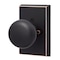 Sure-Loc Hardware Sure-Loc Hardware Oakley Privacy Knob, Vintage Bronze OK102 11P - alternate 1